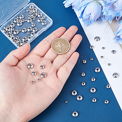 90шт 3 стиля латунные распорные бусины&nbsp;KK-PH0003-38