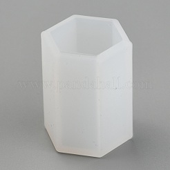 Шестиугольные призмы заполнены силиконовыми формами&nbsp;DIY-J003-27D