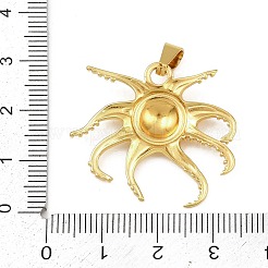 Подвески из нержавеющей стали 304 с тематикой океана&nbsp;LS-STAS-K315-01A-G