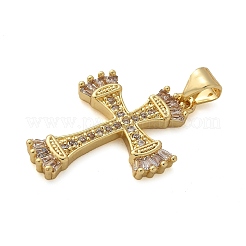 Латунные микро проложить кубического циркония подвески&nbsp;KK-M319-26G-03