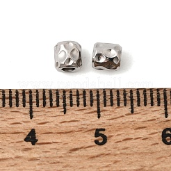 201 бусина из нержавеющей стали&nbsp;STAS-B128-47C-P