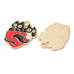 Подвески из эмали и сплава&nbsp;ENAM-CJC0017-03A-LG