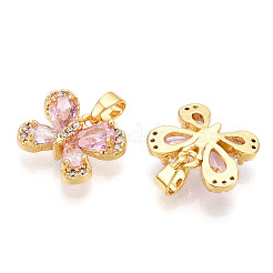 Латунные микро проложить кубического циркония подвески&nbsp;KK-N254-229G