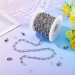 Наборы для изготовления браслетов/ожерельев из нержавеющей стали 304 своими руками&nbsp;DIY-TA0012-41B