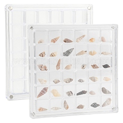 36 магнитная акриловая коробка для хранения с крышкой&nbsp;AJEW-YWC0009-003