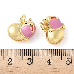 Латунь эмаль подвески&nbsp;KK-C110-20A-G