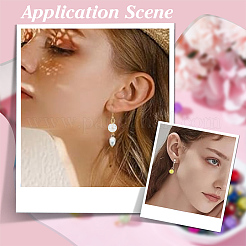 160 шт. подвески из стекла с эффектом потрескивания&nbsp;PALLOY-HY00086