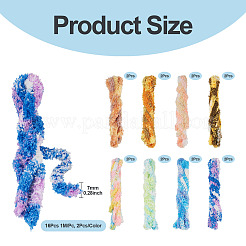 16шт 8-х цветные плюшевые палочки своими руками&nbsp;FIND-TA0008-58