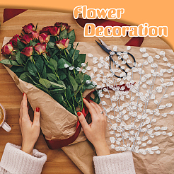 Прозрачные акриловые подвесные ветки-капли&nbsp;FIND-WH0126-342