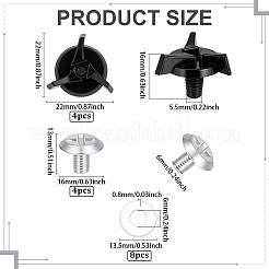 2 пакетик АБС-пластик внедорожный шлем винт&nbsp;FIND-PH0027-54
