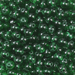 3 нити прозрачных стеклянных круглых бусин&nbsp;DGLA-PA0001-02B