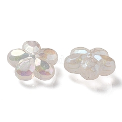 УФ-покрытие светящиеся прозрачные акриловые бусины&nbsp;OACR-P010-16E