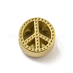 304 нержавеющая сталь бусины со стразами&nbsp;LS-STAS-A091-07G