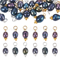 20 шт. подвески из натурального культивированного пресноводного жемчуга в двух стилях&nbsp;PALLOY-TAC0203