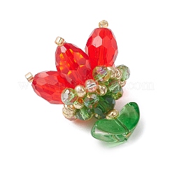 Прозрачные стеклянные подвески&nbsp;PALLOY-MZ00722