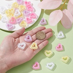 50 шт. Прозрачные акриловые бусины&nbsp;OACR-CJ0001-48