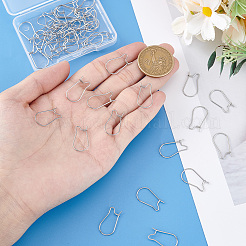 304 нержавеющая сталь серьги-кольца фурнитура почки швензы&nbsp;STAS-PH0002-23P