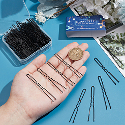 100 шт. аксессуары для волос железные заколки для волос фурнитура&nbsp;OHAR-SC0001-08