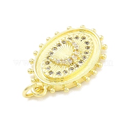 Стойки обшивки латунь микро проложить Циркон подвеску&nbsp;KK-D359-19G