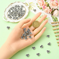 50 шт. бусины из сплава в тибетском стиле&nbsp;FIND-YW0008-58