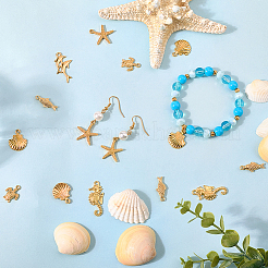 60шт 6 стиля наборы подвесок из сплава на морскую тематику&nbsp;FIND-SC0016-91