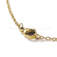 Ромб ручной работы ткацкий станок узор стеклянные семена подвески ожерелья с кисточкой&nbsp;NJEW-MZ00012