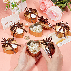 Железный ящик в форме сердца&nbsp;LS-CON-WH0094-43