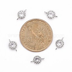 Цветок латунные микро проложить кубических соединения циркония&nbsp;LS-X-ZIRC-L054-09P-NR