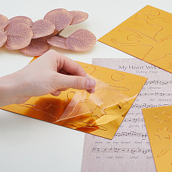 Зеркало акриловое самоклеющееся настенное декоративное&nbsp;AJEW-WH0518-24A