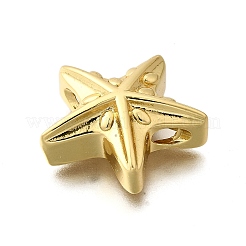 Латунные бусины серии «Океан»&nbsp;KK-B136-03G-02