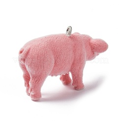 Подвески из непрозрачной смолы&nbsp;RESI-G105-01B