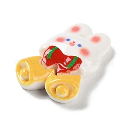 Кабошоны из непрозрачной смолы с рождественской тематикой&nbsp;RESI-F053-B05