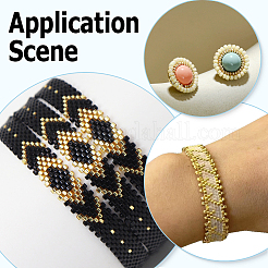 3 рулон нейлоновых ниток для бисероплетения со специальным покрытием&nbsp;OCOR-PA0001-02C