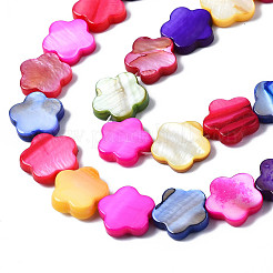 Нити бусин из натуральных пресноводных ракушек&nbsp;LS-SHEL-S278-021