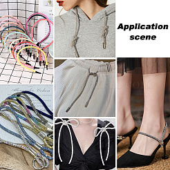 5м стеклянный шнур с блестками&nbsp;OCOR-CY0001-70C