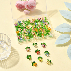 50шт стеклянные подвески&nbsp;FIND-SC0019-75