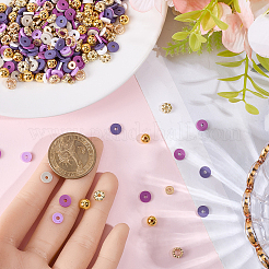 3500шт 5 цвета бусины из полимерной глины ручной работы&nbsp;CLAY-PA0001-25A