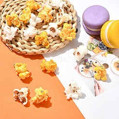 5 шт. подвески из непрозрачной смолы в виде попкорна&nbsp;RESI-YW0004-91A