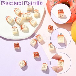 20шт 2 цвета подвески из смолы&nbsp;FIND-CJ0005-02