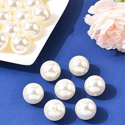 Абс пластмасса имитация жемчужина круглые бусины&nbsp;X-SACR-S074-20mm-A41