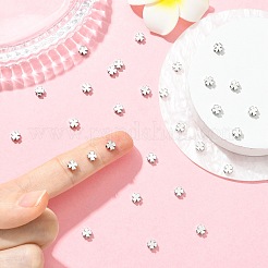 Латунные бусины в форме клевера&nbsp;XGRPCU227-301P