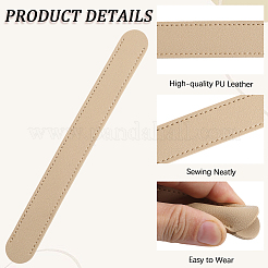 6 шт. 6-цветная искусственная кожаная подкладка для ремня сумки&nbsp;PURS-CL0001-28