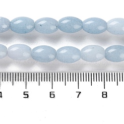 Бусины из натурального белого нефрита&nbsp;G-I369-B18-01D