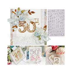 Буклет и номерная рамка для резки металла&nbsp;DIY-PH0019-28