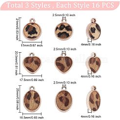 48шт 3 подвески ccb пластиковые&nbsp;FIND-OC0002-19