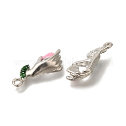 Латунь эмаль подвески&nbsp;FIND-C065-16P