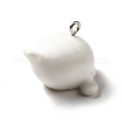 Подвески из непрозрачной смолы морской серии&nbsp;RESI-E031-02P-14