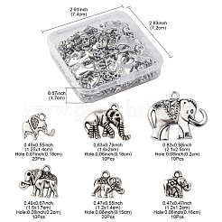 80 шт. Подвески из сплава в тибетском стиле&nbsp;FIND-FS0003-65