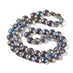 Прозрачные гальванические стеклянные бусины&nbsp;EGLA-P049-01A-FR03