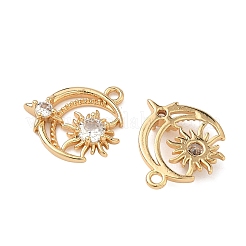 Латунные подвески в виде луны и солнца&nbsp;KK-A286-03G